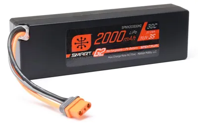 Produktbild von Spektrum Lipo Akku 11,1V 2000mAh 3S 30C Smart G2 IC2 Stecker