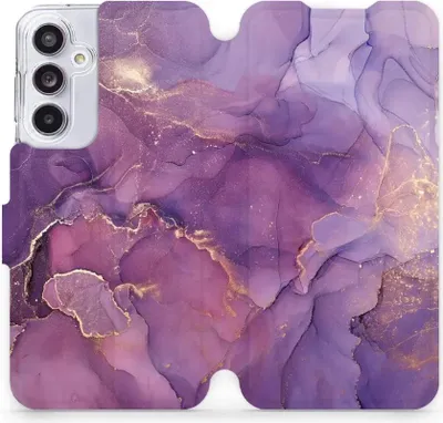 Produktbild von Handyhülle mit klappe für Galaxy A55 5G, Mobiwear Book, Violett