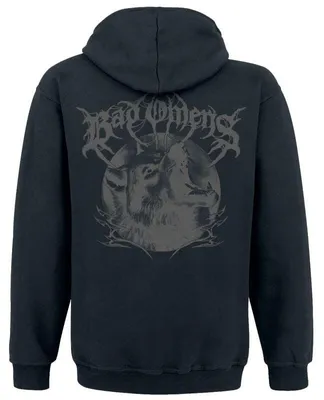 Produktbild von Bad Omens Kapuzenpullover Herren Bad Omens Wolf Black schwarz 4XL