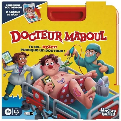 Produktbild von Hasbro Gaming Doktor Bibber, 6 Jahr(e), 10 min