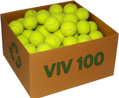 Produktbild von Tennisbälle, 100 Stück, offizielle Größe, druckspringend, für Training und Spiel