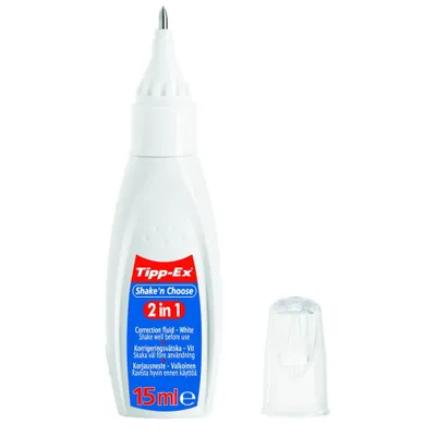 Produktbild von Tipp Ex Korrekturflüssigkeit "Shake'n Choose" Inhalt: 15 ml weiß