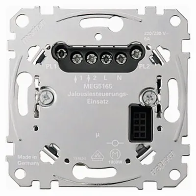 Produktbild von MERTEN MEG5165-0000 - Jalousiesteuerung - Metallisch - 1000 W - 220 - 230 V - 50 - 60 Hz