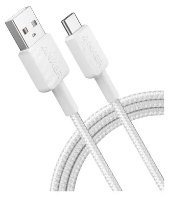 Produktbild von Anker 322 - USB-Kabel - USB (M) zu 24 pin USB-C (M) - 5 V - 3 A - 90 cm - weiß