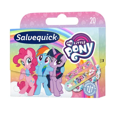 Obrázok produktu pre Salvequick náplasti My Little Pony, 20 kusov