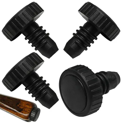 Productafbeelding van Snooker Queue Beschermkappen - Set van 4 Stuks Gummi Stootdempers