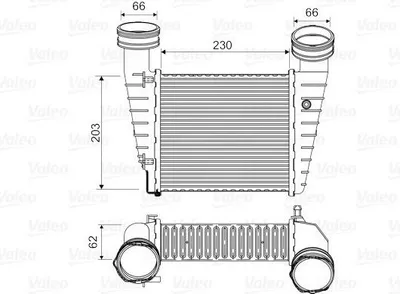 Zdjęcie produktu dla Intercooler Vw Passat 1,9Tdi