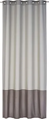 Produktbild von Elbersdrucke Ösenschal Dualino 19 beige-grau blickdicht 255x140 cm