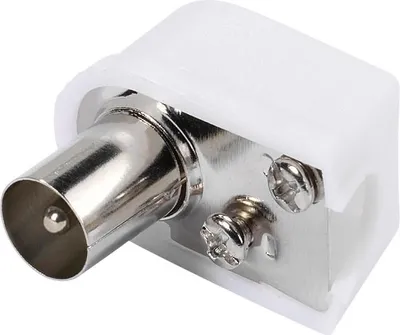 Produktbild von Winkel Koaxial Stecker (48008)