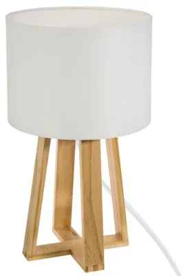 Produktbild von Molu Nachttischlampe weiß 34,5cm