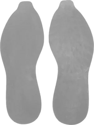 Produktbild von 1 Paar rutschfeste Schuhsohle, V-Muster, Gummi, Basketball-Ersatzfolie, Verschleißfestigkeit, Reparaturflicken für Größe 41–44, Grau