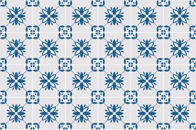 Produktbild von Fliesenaufkleber 15x15 cm – 24 Stück – Selbstklebend – Wasserfest – Pflegeleicht – Hitzebeständig – Für Küche & Bad – Blumenmotive in einem Netz