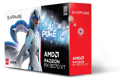 Image de SAPPHIRE Sapphire PURE Radeon RX 9070 XT AMD 16 GB GDDR6