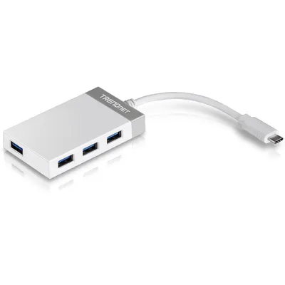 Produktbild von TRENDnet TUC-H4E 4-Port USB-C Mini Hub, Version v2.0R