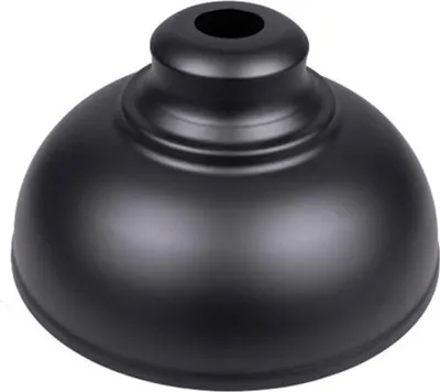 Produktbild von Lampenschirm Retro Eisen Pendelleuchte für Esszimmer Bar, Industriestil, Schwarz