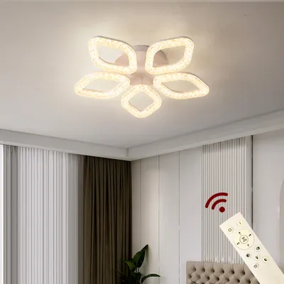 Produktbild von LED Deckenlampe XL-5 56,5cm Deckenleuchte Leuchte Lampe mit Fernbedienung Lichtfarbe/Helligkeit einstellbar dimmbar Deckenlampe LED Deckenleuchte