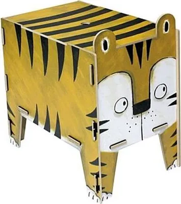 Produktbild von Stuhl Hocker Vierbeiner, Tiger - Thomi