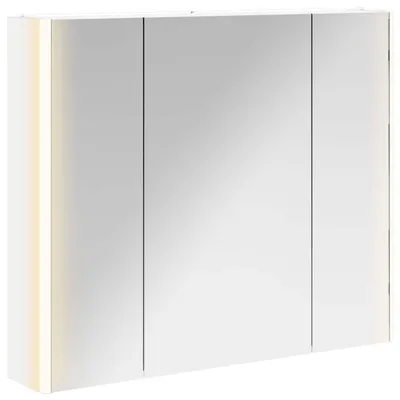 Immagine prodotto di Armadietto a specchio per bagno vidaXL, bianco, 83,5 x 15,5 x 70 cm, materiale a base di legno