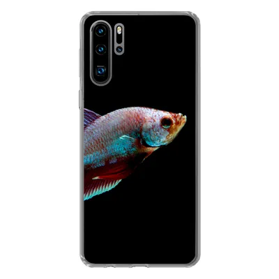 Produktbild von MuchoWow® Handyhülle Schutzhülle Hülle für Huawei P30 Pro Fische - Tiere - Licht Silikon Softcase Handy Hülle