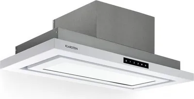 Obrázok produktu pre Klarstein Lumiera digestor, podskrinkový digestor, 70 cm, EEK A, 750 m³/h, odsávanie a recirkulácia, dotykové ovládanie, 3 stupne výkonu, hliníkový tukový filter, digestor, biely