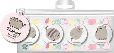Productafbeelding van Pusheen - Teken- en schilderspullen - Gumset