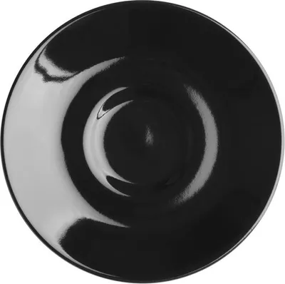 Produktbild von Olympia Cafe Espresso Untertasse Schwarz (12 Stück)