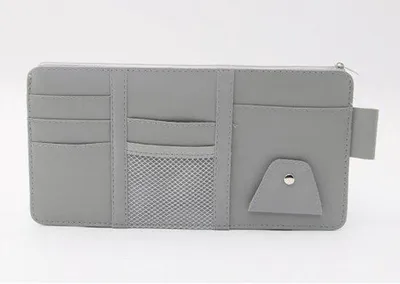 Produktbild von Leder Autozonneblende Organizer, 29 x 15 cm, Autozonneblende Organizer mit Leder, für den Autozonneblende Organizer, mit Gepäckhalter, Reisezubehör