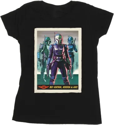 Produktbild von Star Wars - "The Mandalorian" T-Shirt für Damen BI50585 (L) (Schwarz)