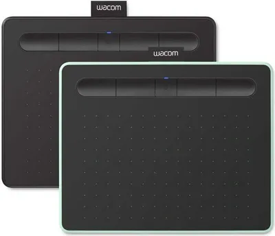Produktbild von Wacom Intuos S - Verkabelt - 2540 lpi - 152 x 95 mm - USB - 7 mm - Stift