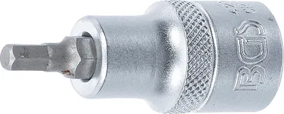 Produktbild von BGS 4251 Bit-Einsatz 12,5 (1/2), Innen-6-kant, 53 mm lang, 5 mm