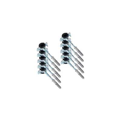 Zdjęcie produktu dla ScarMaxx, 10 sztuk, zaciski do rur, zaciski rurowe, stal ocynkowana, 20-24 mm, zaciski rurowe 1/2", zaciski do rur giętkich