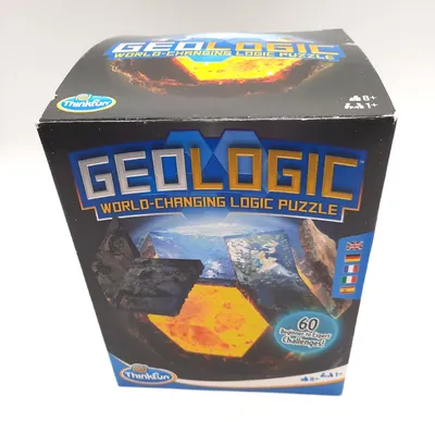 Obrázek produktu pro ThinkFun 76497 GeoLogic logick hra, kter mn svt, pro vechny od 8 let. Pt