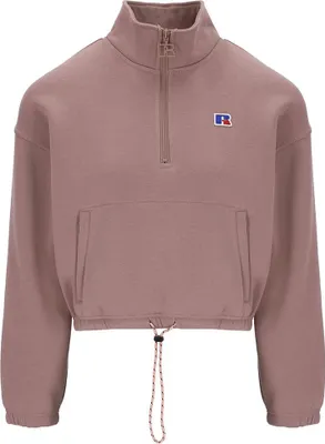 Produktbild von Russell Athletic E34012 School Lemonlight Halbreißverschluss-sweatshirt Rosa L Frau Rosa L