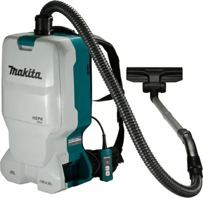 Obrázek produktu pro Makita DVC 665 ZU akumulátorový batohový vysavač 36 V (2x 18 V) Brushless Solo – bez akumulátoru, bez nabíječky