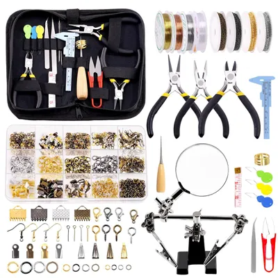 Immagine prodotto di Solidchoice - Set di gioielli da 1489 pezzi, completa di strumenti e accessori