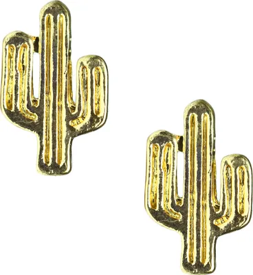 Produktbild von Modeschmuck Ohrstecker Kaktus in verschiedenen Farben Farbe - Gold
