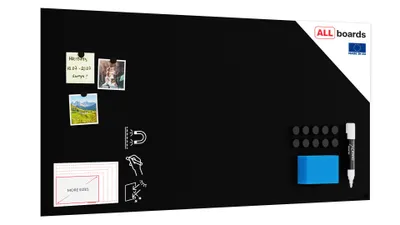 Immagine prodotto di Lavagna magnetica per gesso SLIMboard senza cornice 120x60 cm + GRATIS