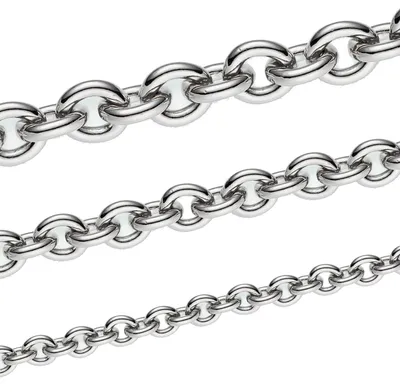 Produktbild von Silberkette Ankerkette Länge 50cm - Breite 5,4mm - 925 Silber