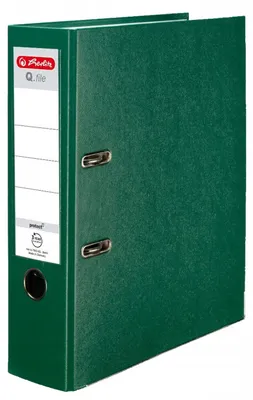 Produktbild von Herlitz Aktenordner A4 80mm Grün Klassisch