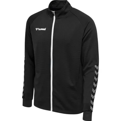 Produktbild von Hummel Authentic Poly Jacke Herren schwarz weiß Gr S