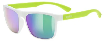 Zdjęcie produktu dla Okulary przeciwsłoneczne Uvex Rookie Transparent Mirror Green/CAT3 Transparent Mirror Green/CAT3