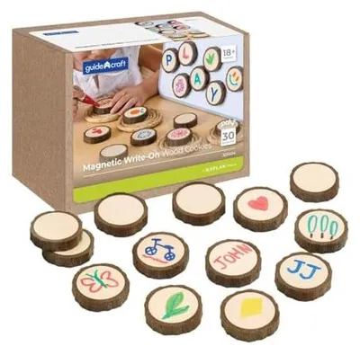 Produktbild von Guidecraft magnetische Holzspielzeug Schreibkekse - Lernspielzeug