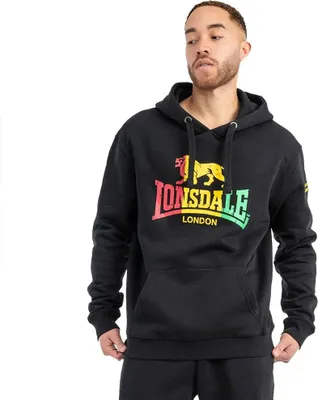 Immagine prodotto di Felpa con cappuccio da uomo regular fit SOUNDS Nero XXL Lonsdale