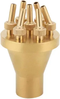 Image de Fontaine de jardin à 2 niveaux, filetage NPT 1", DN 25, buse de projection à droite, accessoires de décoration d'extérieur