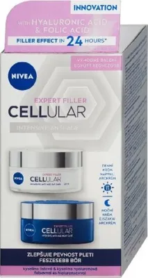 Produktbild von Nivea Cellular Expert Filler Straffende Tagescreme Spf 15 50 Ml + Straffende Nachtcreme 50 Ml Geschenkset