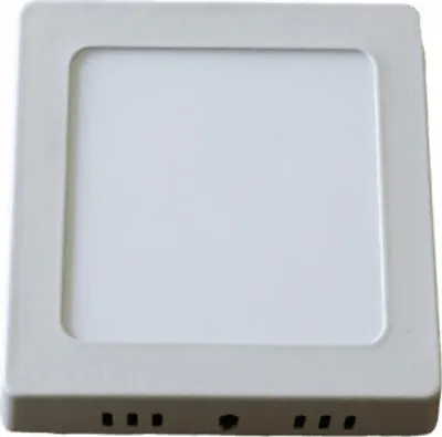 Image de Spot LED Downlight blanc, diffuseur laiteux, 6 W, blanc neutre, 360 lm, plastique, dimensions : 3 x 11,6 x 11,6 cm, IP20, Ecolight