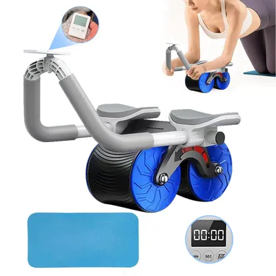 Produktbild von Fitnesskleingeräte, Bauchtrainer, Roller Bauchtrainer, Automatisches Rebound Bauchroller,  für Bauchmuskeltraining, mit Timer