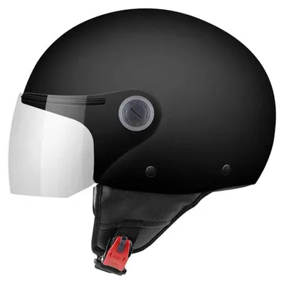 Produktbild von Mt Helmets Street S Pure Jethelm Schwarz XS Schwarz XS