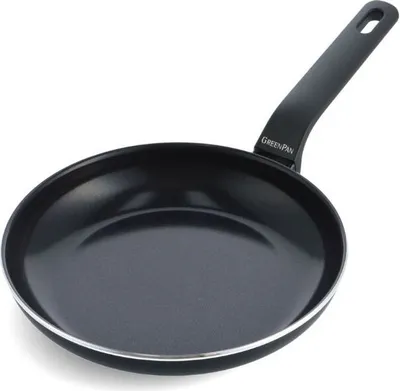 Obrázek produktu pro GreenPan Essence, Kulatý, Univerzální pánev, Černá, Keramický, Hliník, Keramický, Elektrický, Plyn, Halogen, Indukční