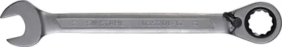 Image de SW-Stahl Clé à cliquet à fourche, 17 mm, réversible 03520L-17
